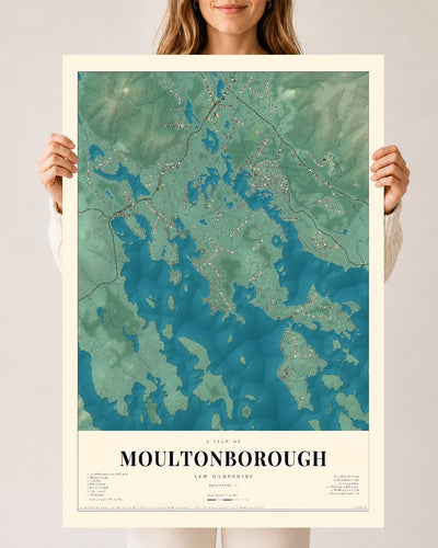 NH Current Atlas 2026 | Moultonborough | 24" x 36" | Archival Matte Print