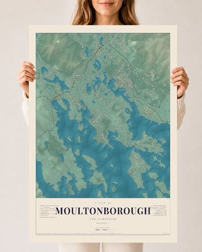 NH Current Atlas 2026 | Moultonborough | 24" x 36" | Archival Matte Print