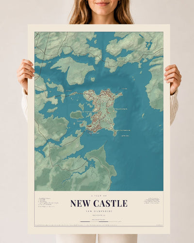 NH Current Atlas 2026 | New Castle | 24" x 36" | Archival Matte Print