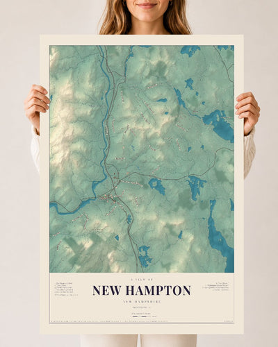 NH Current Atlas 2026 | New Hampton | 24" x 36" | Archival Matte Print