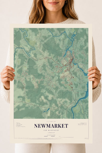 NH Current Atlas 2026 | Newmarket | 18" x 24" | Archival Matte Print