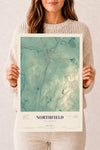 NH Current Atlas 2026 | Northfield | 12" x 18" | Archival Matte Print