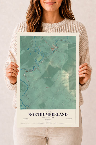 NH Current Atlas 2026 | Northumberland | 12" x 18" | Archival Matte Print
