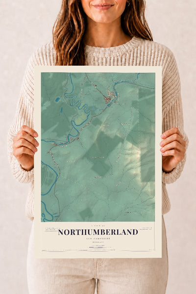 NH Current Atlas 2026 | Northumberland | 12" x 18" | Archival Matte Print