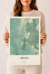 NH Current Atlas 2026 | Orange | 12" x 18" | Archival Matte Print