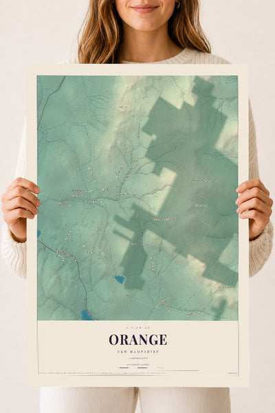 NH Current Atlas 2026 | Orange | 18" x 24" | Archival Matte Print