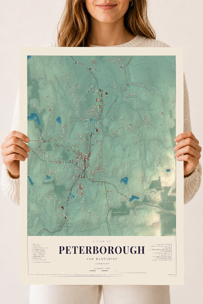 NH Current Atlas 2026 | Peterborough | 18" x 24" | Archival Matte Print