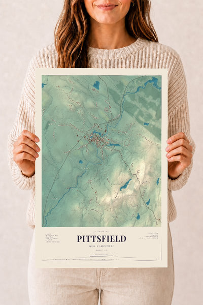 NH Current Atlas 2026 | Pittsfield | 12" x 18" | Archival Matte Print