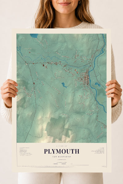 NH Current Atlas 2026 | Plymouth | 18" x 24" | Archival Matte Print