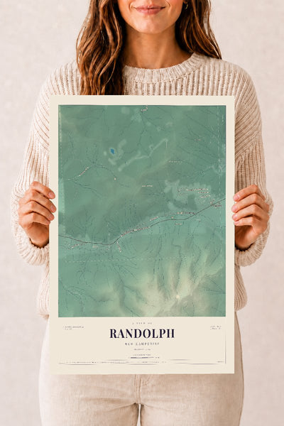 NH Current Atlas 2026 | Randolph | 12" x 18" | Archival Matte Print