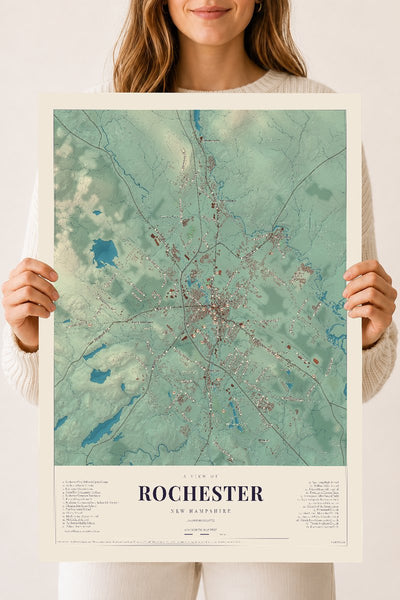 NH Current Atlas 2026 | Rochester | 18" x 24" | Archival Matte Print