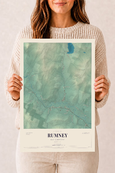 NH Current Atlas 2026 | Rumney | 12" x 18" | Archival Matte Print