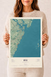 NH Current Atlas 2026 | Rye | 12" x 18" | Archival Matte Print