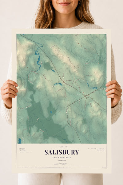 NH Current Atlas 2026 | Salisbury | 18" x 24" | Archival Matte Print
