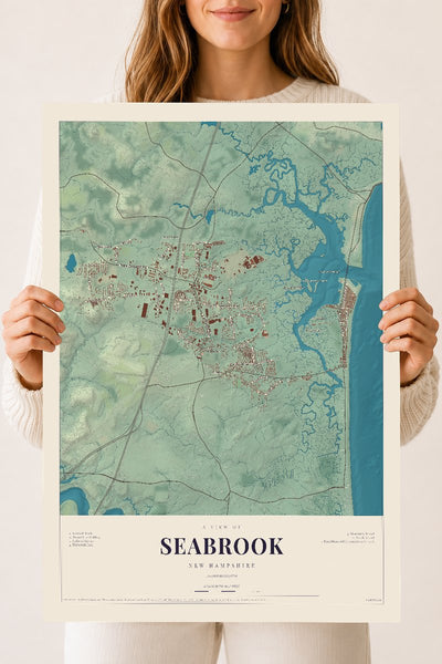 NH Current Atlas 2026 | Seabrook | 18" x 24" | Archival Matte Print