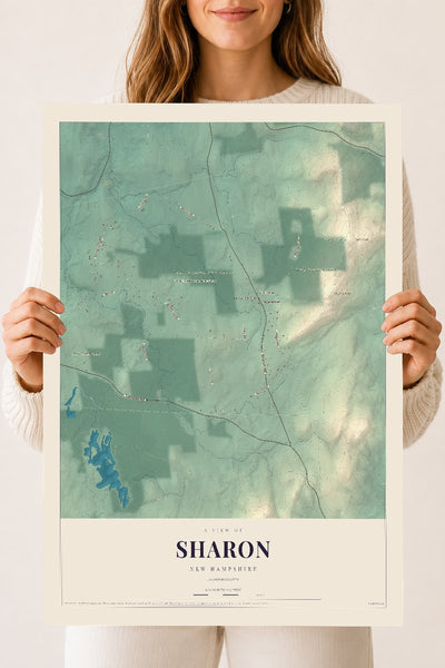 NH Current Atlas 2026 | Sharon | 18" x 24" | Archival Matte Print