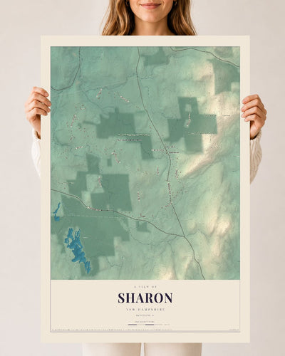 NH Current Atlas 2026 | Sharon | 24" x 36" | Archival Matte Print