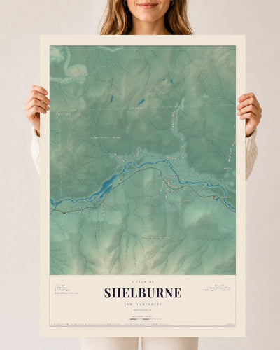 NH Current Atlas 2026 | Shelburne | 24" x 36" | Archival Matte Print