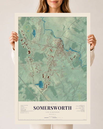 NH Current Atlas 2026 | Somersworth | 24" x 36" | Archival Matte Print