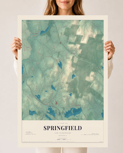 NH Current Atlas 2026 | Springfield | 24" x 36" | Archival Matte Print