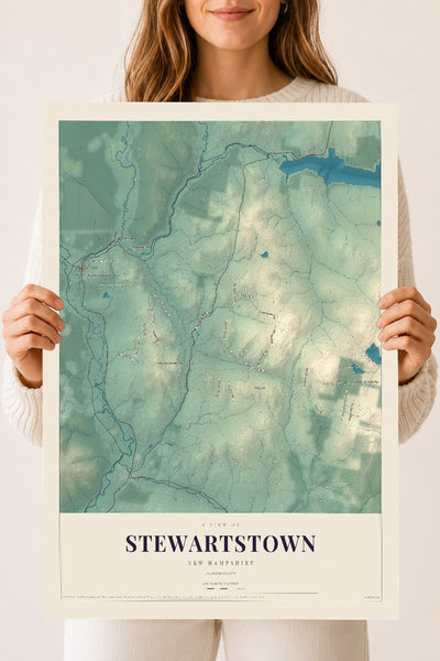 NH Current Atlas 2026 | Stewartstown | 18" x 24" | Archival Matte Print