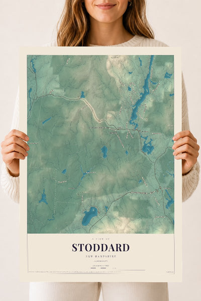 NH Current Atlas 2026 | Stoddard | 18" x 24" | Archival Matte Print