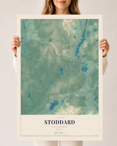 NH Current Atlas 2026 | Stoddard | 24" x 36" | Archival Matte Print