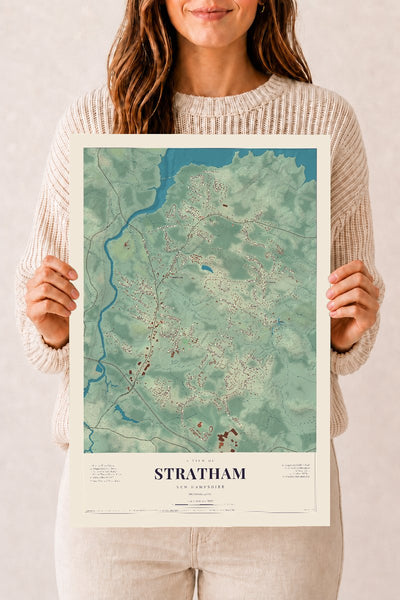 NH Current Atlas 2026 | Stratham | 12" x 18" | Archival Matte Print