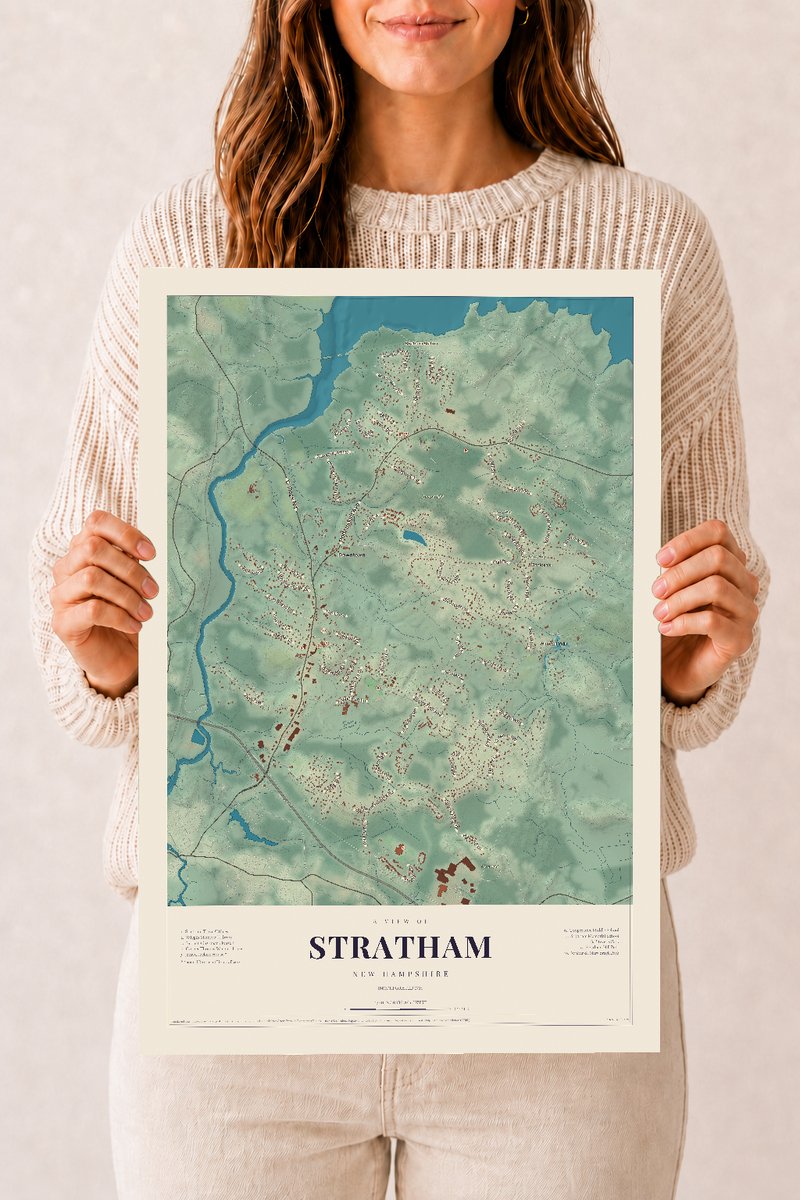 NH Current Atlas 2026 | Stratham | 12" x 18" | Archival Matte Print