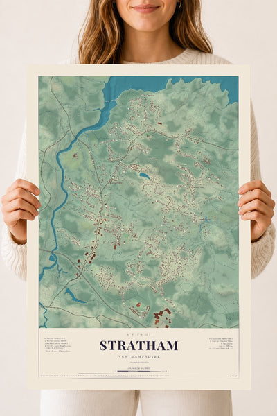 NH Current Atlas 2026 | Stratham | 18" x 24" | Archival Matte Print