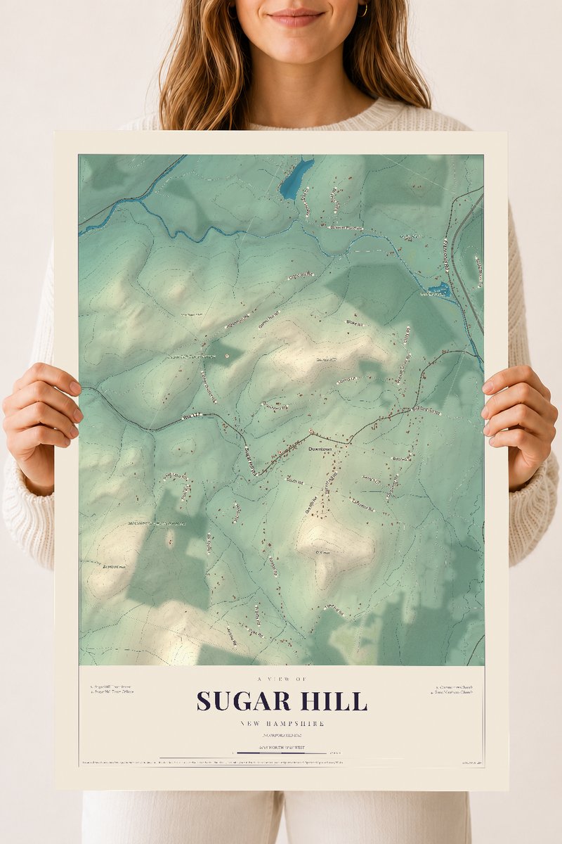 NH Current Atlas 2026 | Sugar Hill | 18" x 24" | Archival Matte Print