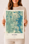 NH Current Atlas 2026 | Sunapee | 12" x 18" | Archival Matte Print