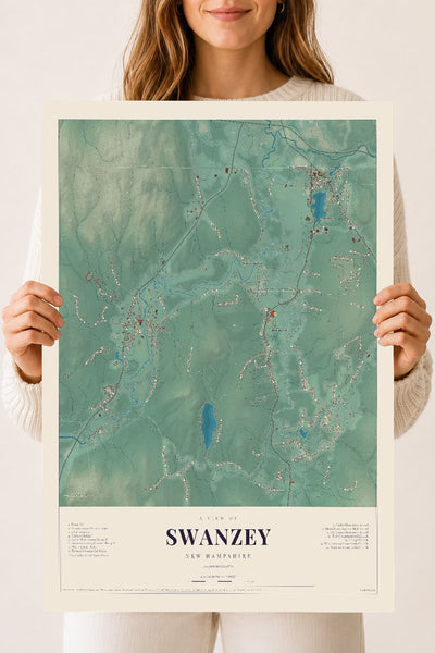 NH Current Atlas 2026 | Swanzey | 18" x 24" | Archival Matte Print