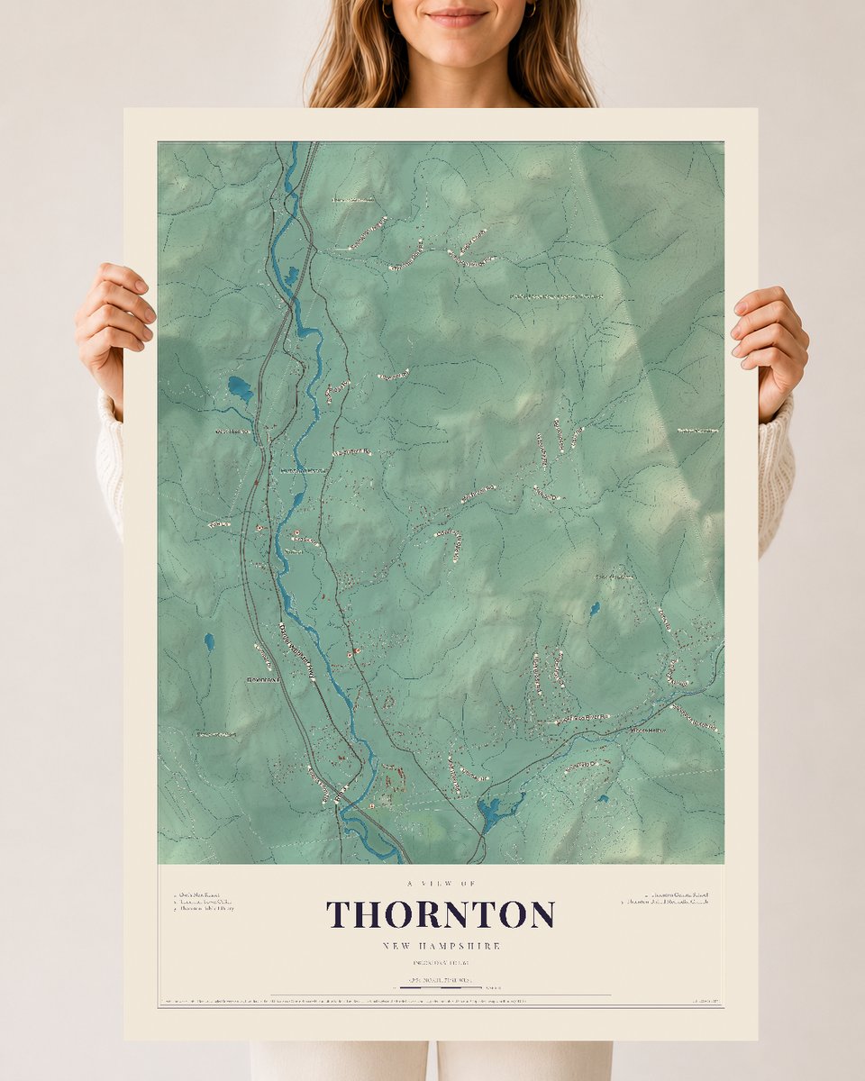 NH Current Atlas 2026 | Thornton | 24" x 36" | Archival Matte Print