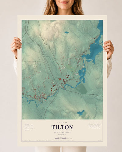 NH Current Atlas 2026 | Tilton | 24" x 36" | Archival Matte Print