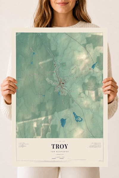 NH Current Atlas 2026 | Troy | 18" x 24" | Archival Matte Print