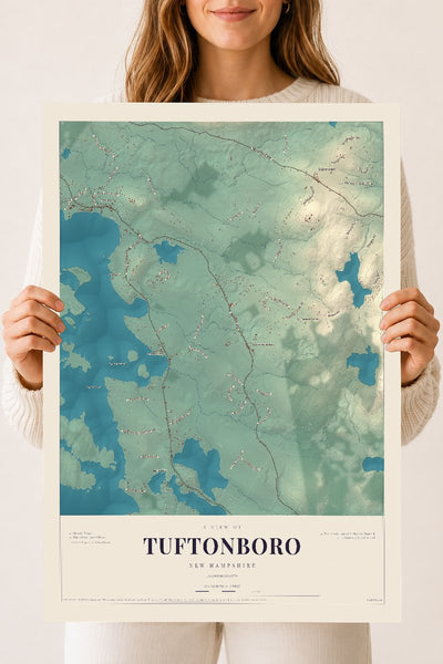 NH Current Atlas 2026 | Tuftonboro | 18" x 24" | Archival Matte Print
