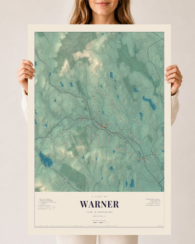 NH Current Atlas 2026 | Warner | 24" x 36" | Archival Matte Print