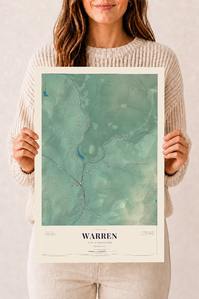 NH Current Atlas 2026 | Warren | 12" x 18" | Archival Matte Print