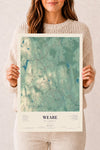 NH Current Atlas 2026 | Weare | 12" x 18" | Archival Matte Print