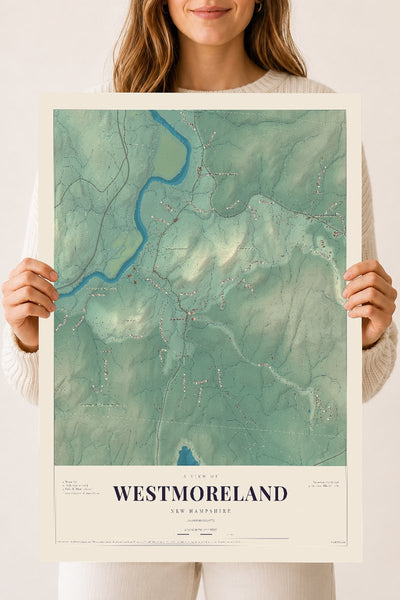 NH Current Atlas 2026 | Westmoreland | 18" x 24" | Archival Matte Print