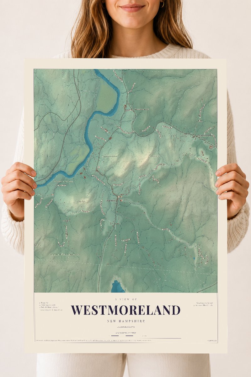NH Current Atlas 2026 | Westmoreland | 18" x 24" | Archival Matte Print