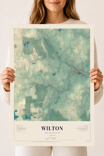 NH Current Atlas 2026 | Wilton | 18" x 24" | Archival Matte Print