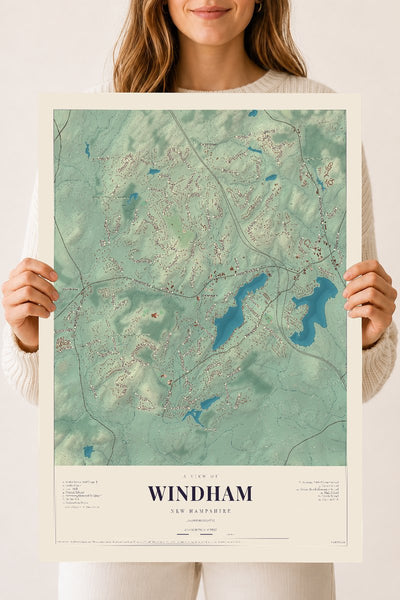 NH Current Atlas 2026 | Windham | 18" x 24" | Archival Matte Print