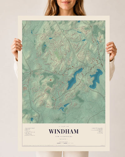 NH Current Atlas 2026 | Windham | 24" x 36" | Archival Matte Print