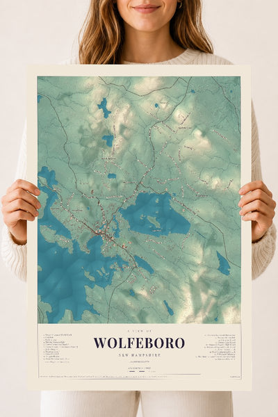 NH Current Atlas 2026 | Wolfeboro | 18" x 24" | Archival Matte Print