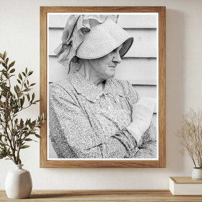 North Carolina Woman in Traditional Attire July 1939 - Available at KNOWOL