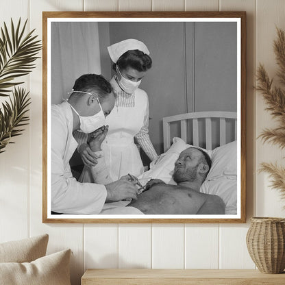 Nurse Training and Burn Treatment in Wartime 1943 - Available at KNOWOL