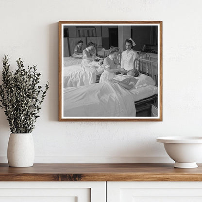 Nurse Training Classroom Hands - On Skills Practice 1960 - Available at KNOWOL