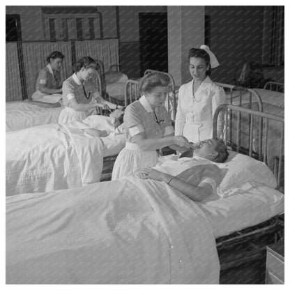 Nurse Training Classroom Hands - On Skills Practice 1960 - Available at KNOWOL